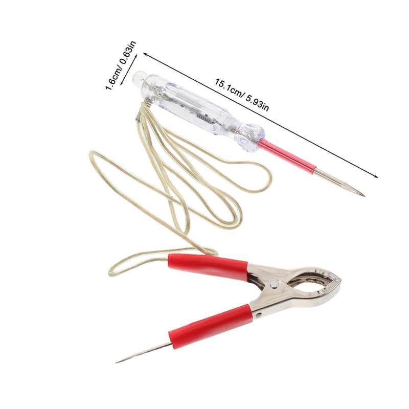 Digital LCD Voltage Tester Pen for Car Fuse Trailer Light Multifunctional Repair Tool - Image 3