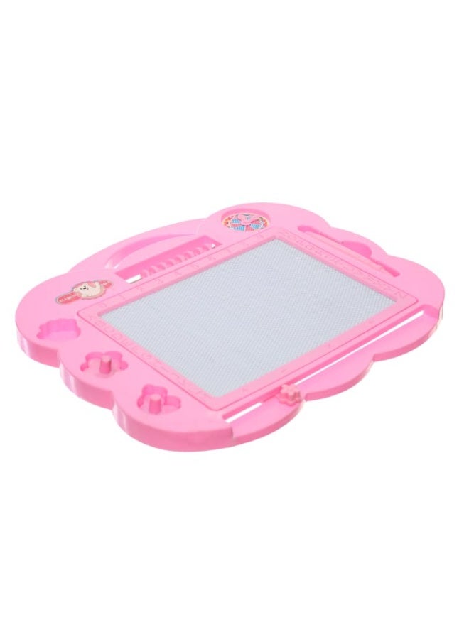 Plastic Magnetic Erasable Drawing And Writing Board With Creative Educational Operations Aiming To Teach Children All Mathematical Skills - Pink - Image 2