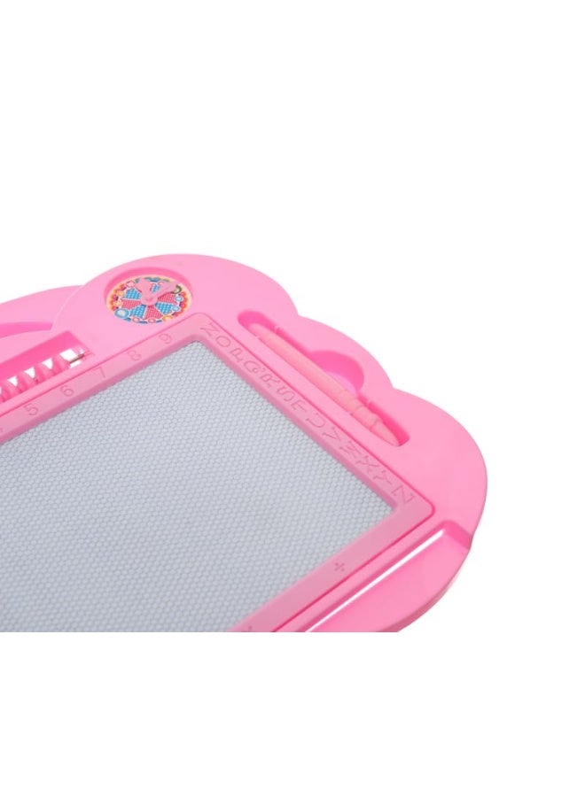 Plastic Magnetic Erasable Drawing And Writing Board With Creative Educational Operations Aiming To Teach Children All Mathematical Skills - Pink - Image 3