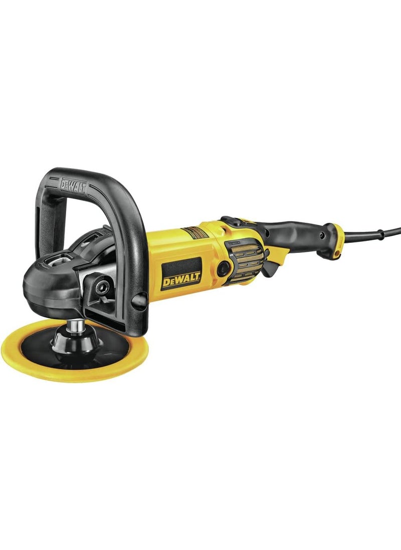DEWALT DEWALT Buffer Polisher 7in9in 12 amp Variable Speed Dial 03500 RPMs Corded DWP849X  - Image 2