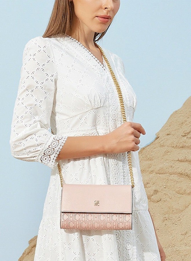CH CH Women's Shoulder Bag Exquisite Craftsmanship Fashionable Design Chain Shoulder Strap Design Multi-colour Available Classic Style - Image 2