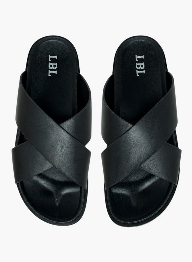 ال بي ال من شو اكسبرس صنادل سهلة الارتداء بأشرطة متقاطعة - Image 3