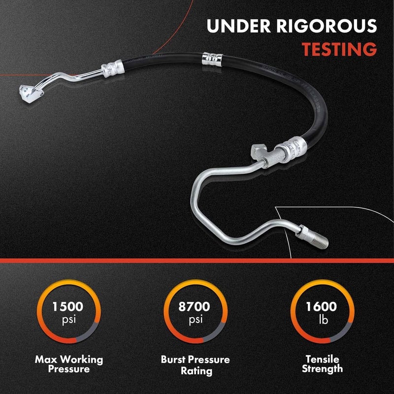 A-Premium Power Steering Pressure Hose Assembly - Image 2