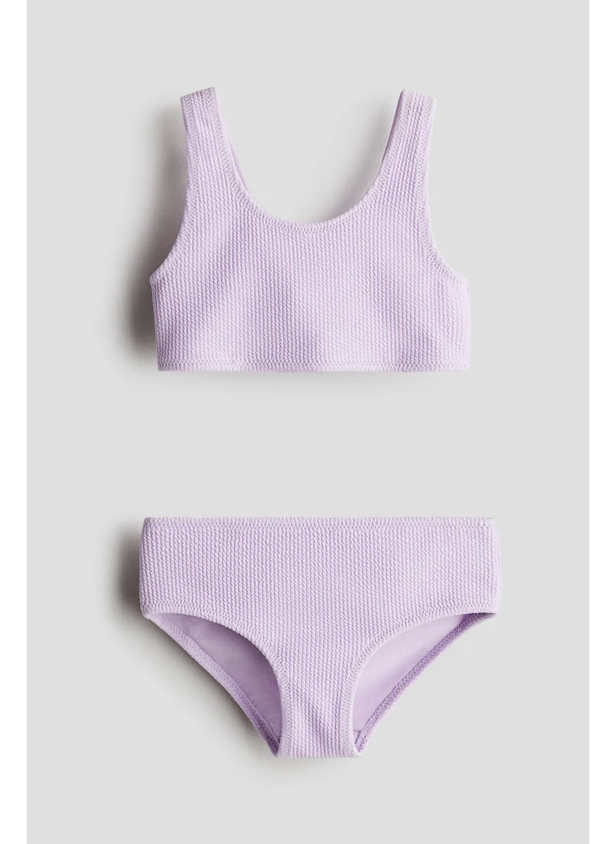 اتش اند ام Textured Bikini