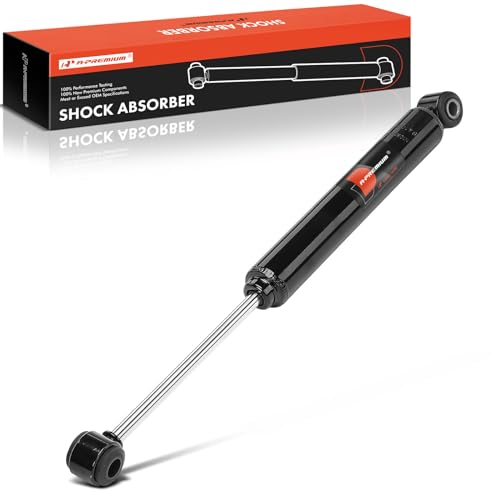 A-Premium Front Steering Damper Compatible with Chevrolet Silverado 2500 HD, Silverado 2500 HD Classic, Silverado 3500 & GMC Sierra 2500 HD, Sierra 3500 & Jeep Grand Cherokee, Wrangler, Cherokee - Image 1