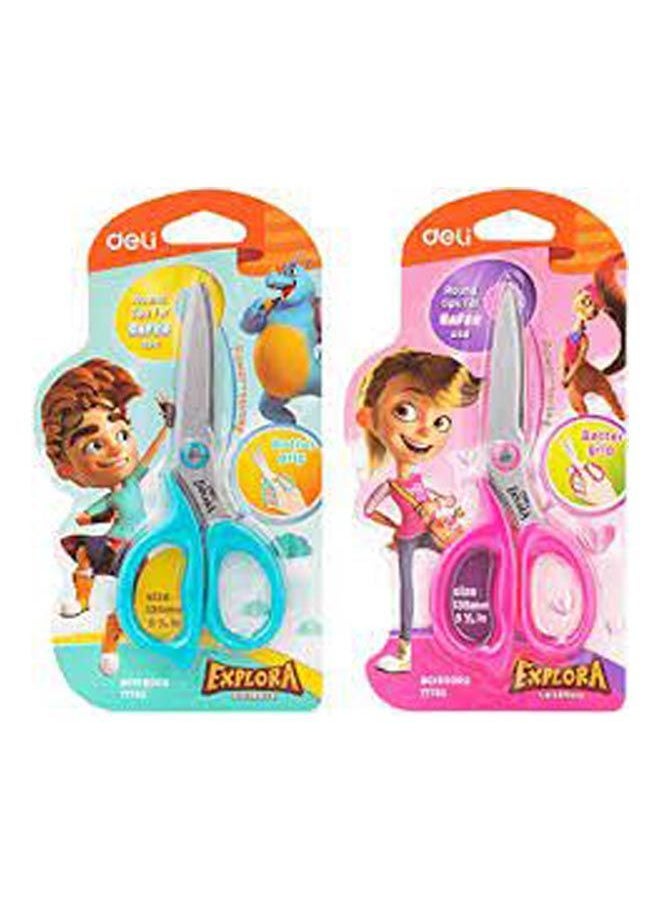 Deli Children Scissors 135 mm - assorted colors 