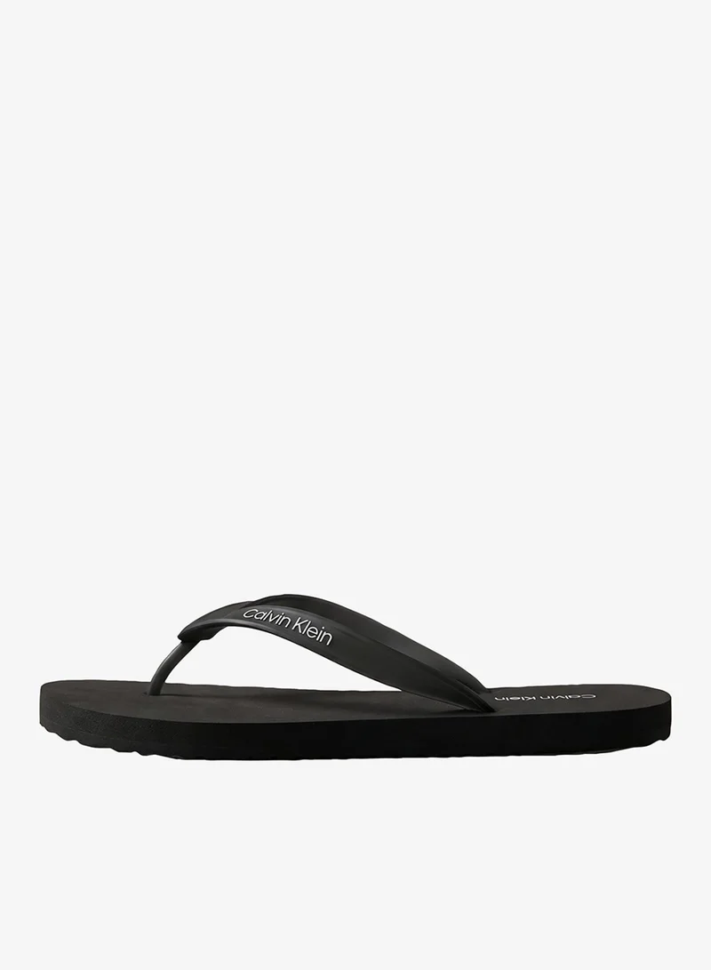 Calvin Klein Triple Black Beach Flip Flops for Men | Best Price UAE