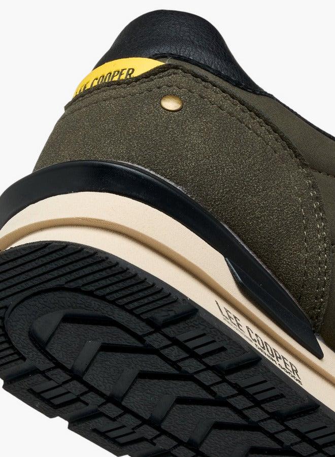 Lee Cooper Men's Panelled Lace-Up Sneakers - Image 5