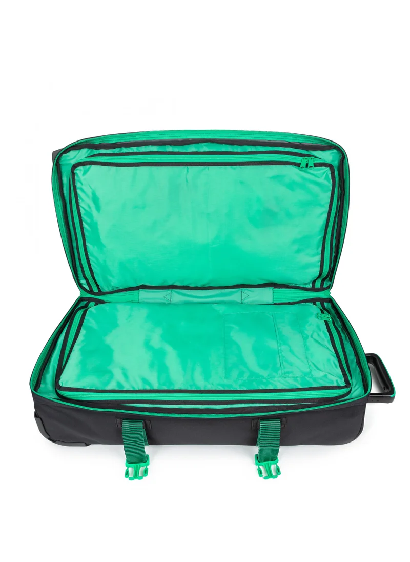 EASTPAK Tranverz SCabin sized wheeled luggage-Kontrast Stripe Black-EK00061L9J41