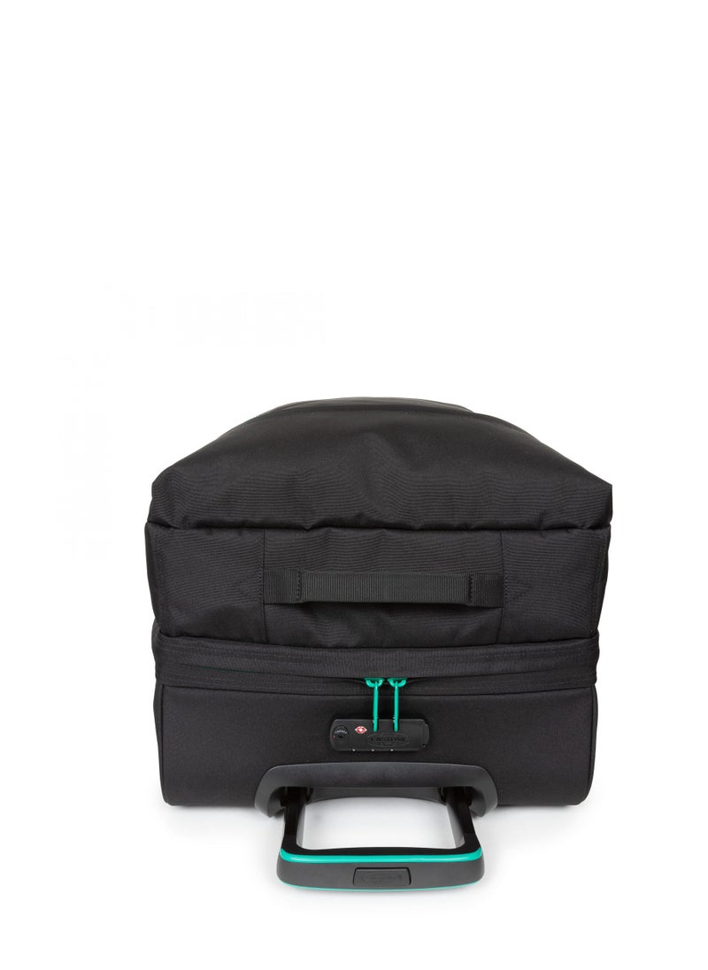 EASTPAK Tranverz S Cabin Sized Wheeled Luggage - Kontrast Stripe Black  - Image 4