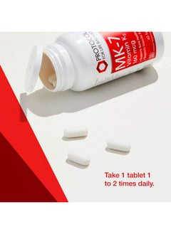 Protocol For Life Balance Mk7 Vitamin K2 160 Mcg Vitamin K2 Supports Bone Health And Vascular Elasticity In Improved Nutrition Delivery System 60 Tablets  - Image 5