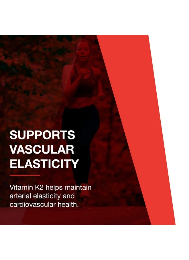 Protocol For Life Balance - Mk7 Vitamin K2 160 Mcg Vitamin K2 Supports Bone Health And Vascular Elasticity In Improved Nutrition Delivery System 60 Tablets - Image 1