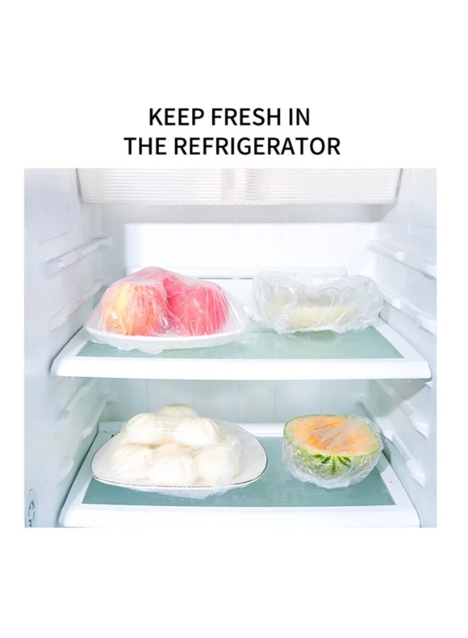 200 Pcs Disposable Elastic Fresh-Keeping Covers, Food Preservation Bags, Can Be Used For Shower Caps, Dust And Insect Proof, Universal Kitchen Plastic Packagin - Image 5