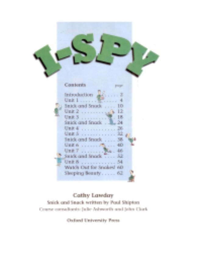 Oxford I-Spy - English Course for Young Learners_Level3_Course_Book - Image 2