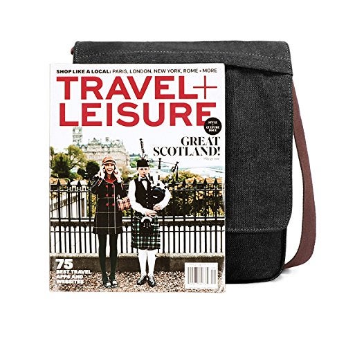 Berchirly Canvas Shoulder Bag Men Casual Travel Male 8Inch Crossbody Messenger Bags Black - Image 2
