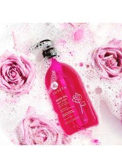 L LUSETA Luseta Rose Oil Body Wash for Dry Skin Women 16.9oz, Women Body Wash Smell Good Hydrating Shower Gel for Nourishing Essential Body Care, Sulfate & Paraben Free,Shower Gel for Women/Men  - Image 4