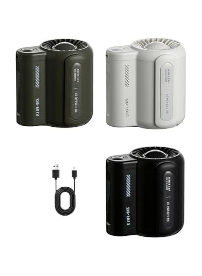 Portable Waist Mounted Cool Fan for Outdoor Sports Summer Gifts - Wearable Fan Under Shirt,Small Fan Personal Fan with Clip,Shirt Fan Clip Waist (1pcs) - Image 1