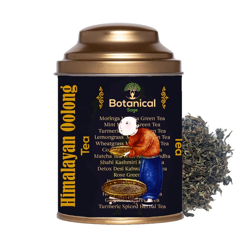 Botanical Sage- Himalayan Oolong Tea 50g | High Mountain Oolong | Selected | Luxury Tea - Image 1