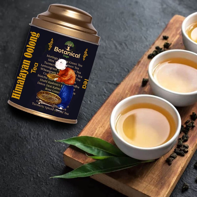 Botanical Sage- Himalayan Oolong Tea 50g | High Mountain Oolong | Selected | Luxury Tea - Image 3