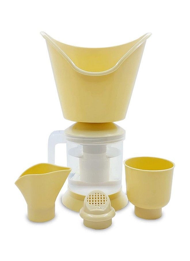 Nabhya - 4 In 1 Steamer Steam Inhaler For Cold And Cough Soothes (Balm Effect) Steam Vaporizer (Colour May Vary) - Image 1