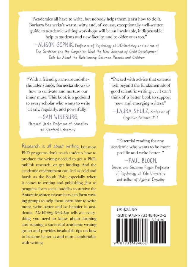 The Writing Workshop: Write More, Write Better, Be Happier in Academia - Image 2