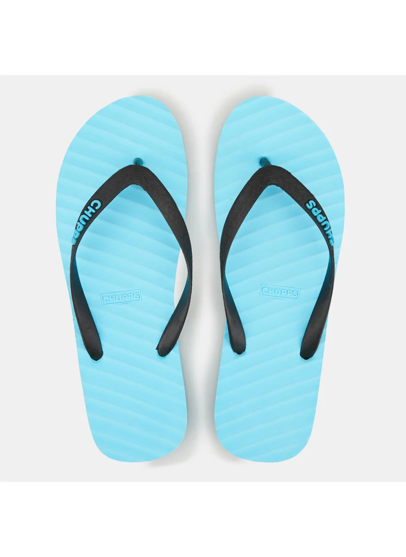 CHUPPS Men's Banana Leaf Flip Flops