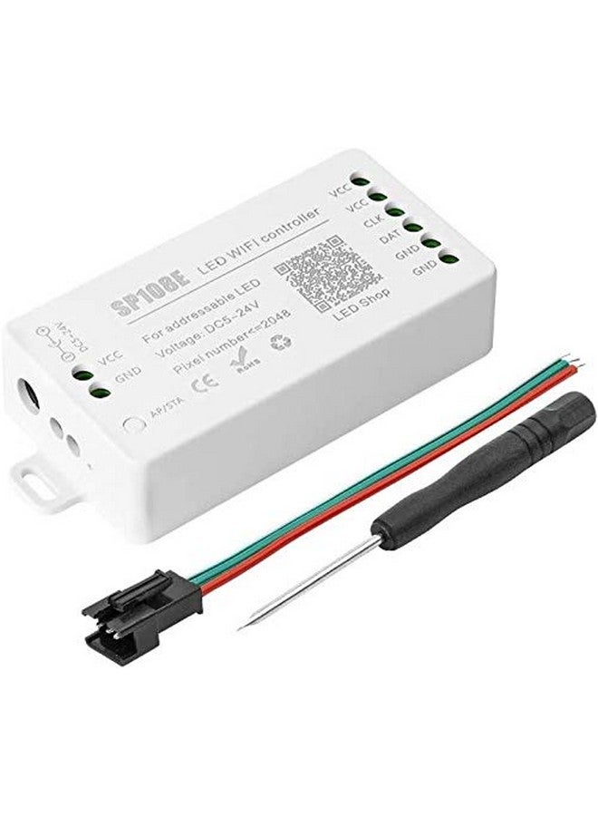 protium WiFi SP108E Controller for WS2811 WS2812B WS2815 WS2801 SK6812 WS2813 SK9822 APA102C etc - Image 1