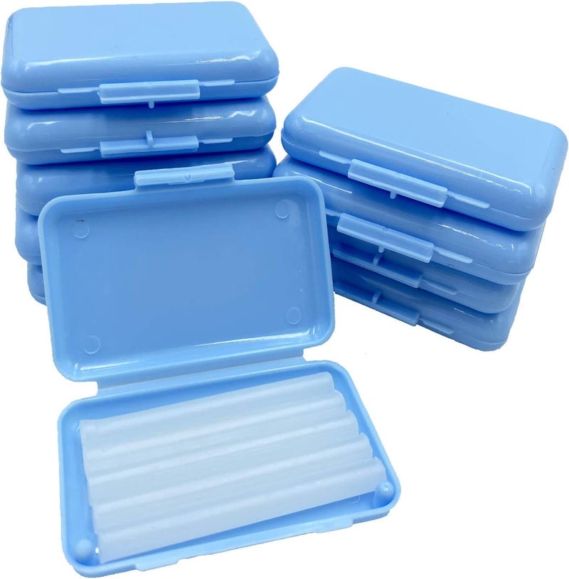 HRASY Orthodontic Wax for Braces, 10 Pack Dental Wax Brace Wearer Wax for Relieving Irritation and Pain, Blue Mint Flavor - Image 4