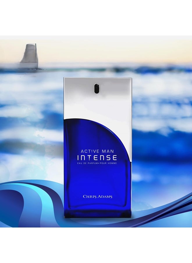 Chris Adams Active Man Intense 100 ML Eau De Parfum  - Image 3