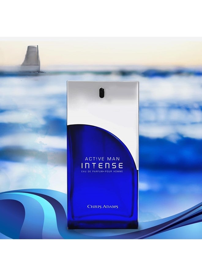 كريس أدمز عطر Active Man Intense 100 مل، عطر رجالي فاخر يدوم طويلاً، يمنحك ثقة جريئة وأناقة يومية. - Image 3