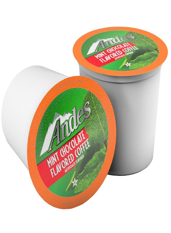 Andes Mints Chocolate Mint Flavored Coffee Pods, Compatible with K Cup Brewing Machines Including 2.0, Single Serve Peppermint Flavor Enhanced, 40 Count - Image 3