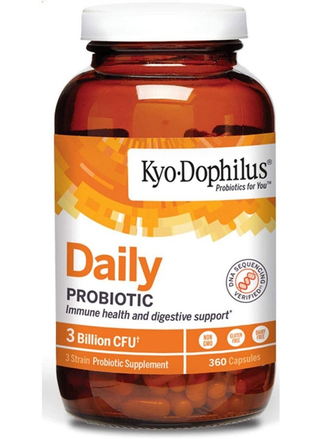 kyolic Kyo-Dophilus Daily Probiotic, Immune and Digestive Support, 360 capsules - Image 1