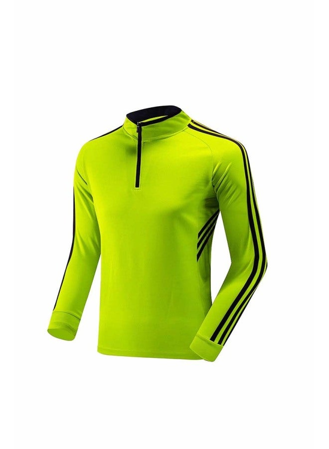Fluorescent Green Single Top Football Jersey - Image 1