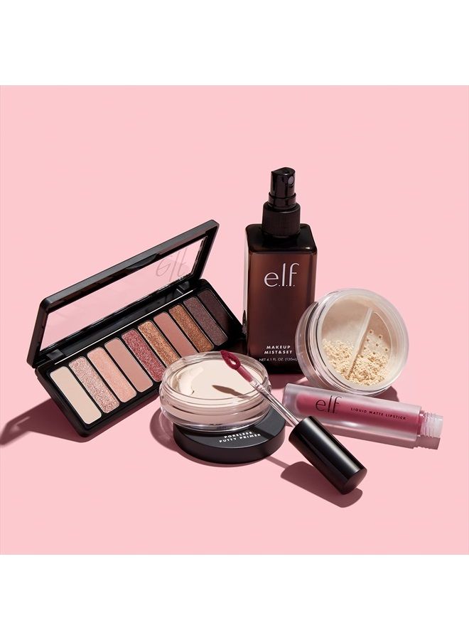 elf e.l.f, Makeup Mist & Set - Small, Lightweight, Long Lasting, All-Day Wear, Revitalizes, Refreshes, Hydrates, Soothes, Infused with Aloe, Green Tea and Cucumber, 2.02 Fl Oz - Image 2