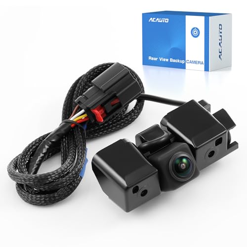 ACAUTO Rear View Backup Reverse Camera Fit for Chevrolet Silverado Cheyenne Fit for GMC Sierra 1500 2500 HD 3500 HD 2014 2015,Safety Parking Back Up Assist Camera OE Number 23306741 22803702 - Image 1