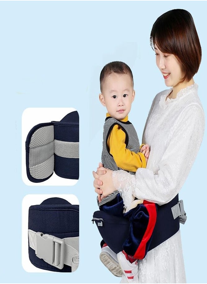 AMERTEER - 9-in-1 Baby Carrier with Hip Seat – Comfortable, Versatile, and Adjustable for Newborns to Toddlers (0-36 Months) - Image 1