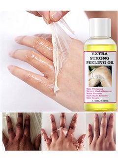 MOOYAM Yellow Peeling Oil 110ml Super Strength Dead Skin Remover Skin Moisturizing Hydrating Butter Peeling Remove Dead Skin and Calluses on Feet and Hand Dark Spot Peeling Oil  - Image 1