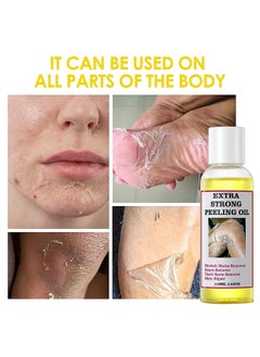 MOOYAM Yellow Peeling Oil 110ml Super Strength Dead Skin Remover Skin Moisturizing Hydrating Butter Peeling Remove Dead Skin and Calluses on Feet and Hand Dark Spot Peeling Oil  - Image 2