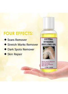 MOOYAM Yellow Peeling Oil 110ml Super Strength Dead Skin Remover Skin Moisturizing Hydrating Butter Peeling Remove Dead Skin and Calluses on Feet and Hand Dark Spot Peeling Oil  - Image 5