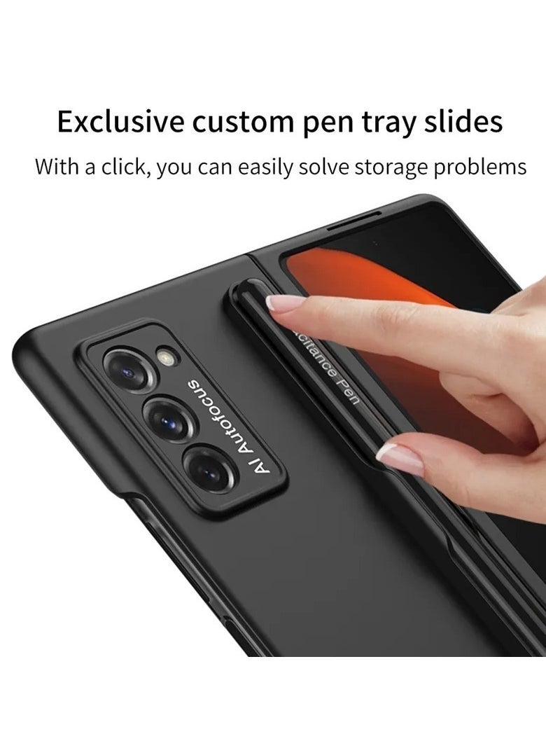 ELTRAZONE Fold Edition Galaxy Z Fold 4 Pen Replacement for Samsung Galaxy Z fold 4 5G S Pen Stylus +Replacement Tips/Nibs+Card Pin (Black) - Image 5