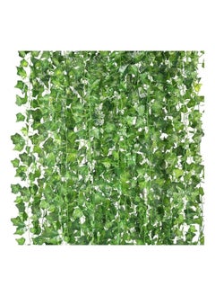 Generic 12-Piece Artificial Hanging Ivy Leaves multicolour 230cm  - Image 1