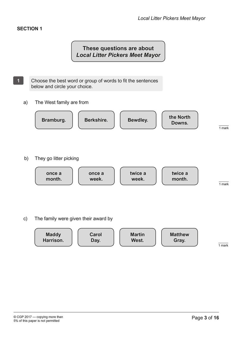 New Ks2 Complete Sats Practice Papers Pack 1 Science Maths And English For The 2022 Tests - Image 5