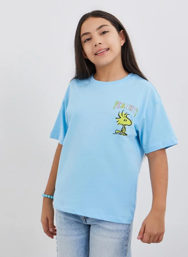 Styli Styli Graphic Print Short Sleeve T-Shirt