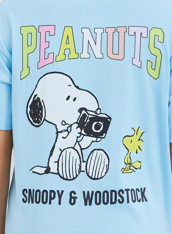 Styli Styli Graphic Print Short Sleeve T-Shirt