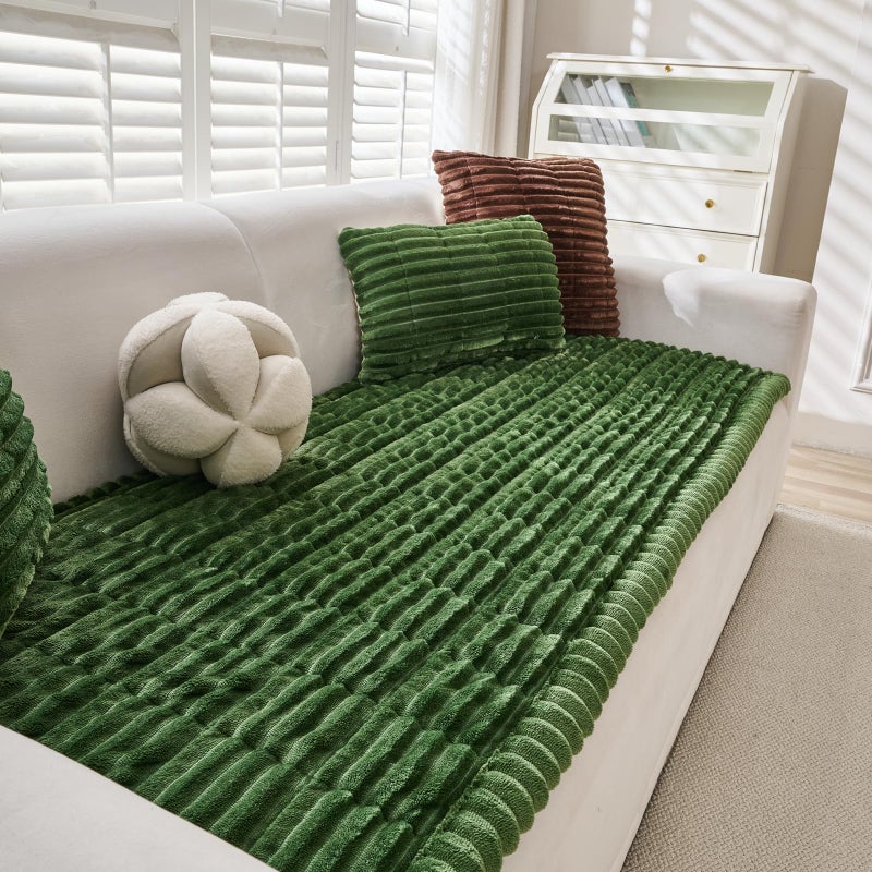 ZQFFB Pet Couch Cover Dogs Washable Non-Slip Couch Protector Pet Friendly Dog Mat for Couches and Sofas - Image 1