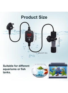 50W Mini Aquarium Heater with External Temperature Controller, LED Display, Over Temperature Protection, Automatic Powe Off Feature, Suitable for Saltwater and Freshwater Tanks - pzsku/ZD3FCA0D9E69080AEE4BCZ/45/_/1711444821/2c098690-ce8a-4dd1-9466-a918481faa64