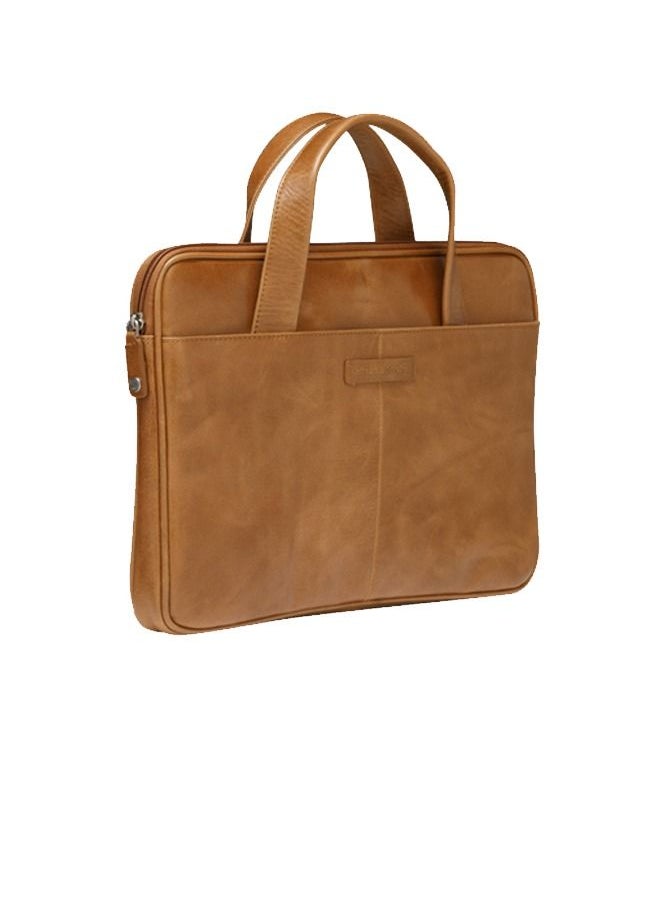 DBRAMANTE1928 - dbramante1928 Silkeborg (2nd Gen) Full Grain Leather Bag 13" - Golden Tan - Image 1