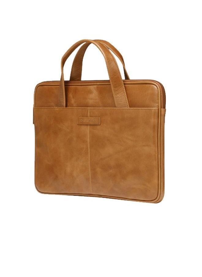 DBRAMANTE1928 - dbramante1928 Silkeborg (2nd Gen) Full Grain Leather Bag 13" - Golden Tan - Image 1