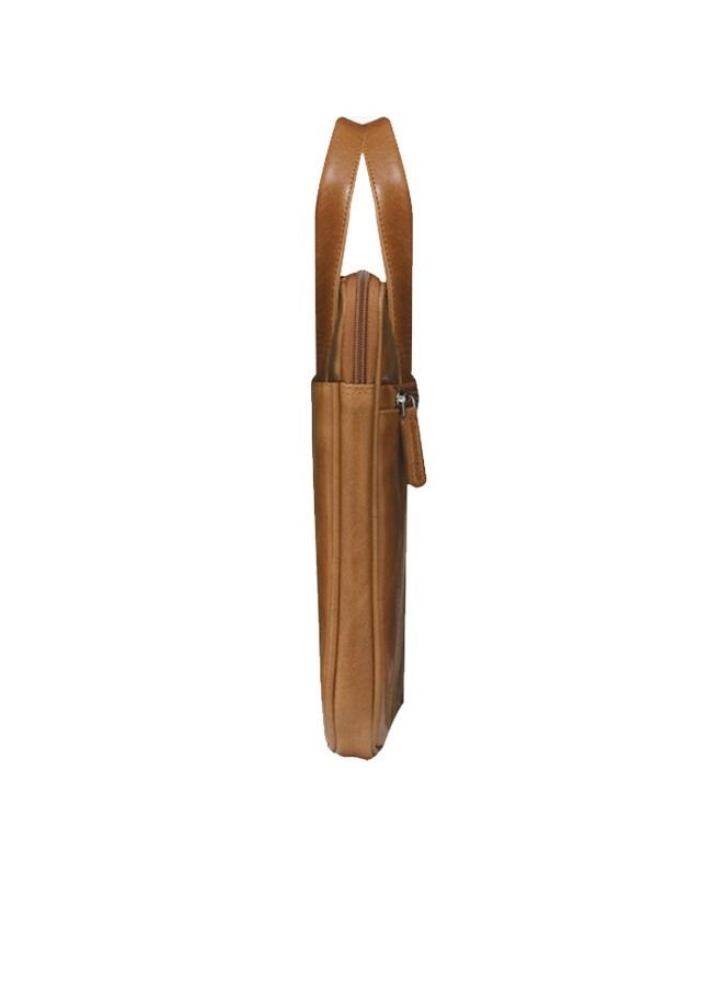 DBRAMANTE1928 - dbramante1928 Silkeborg (2nd Gen) Full Grain Leather Bag 13" - Golden Tan - Image 1