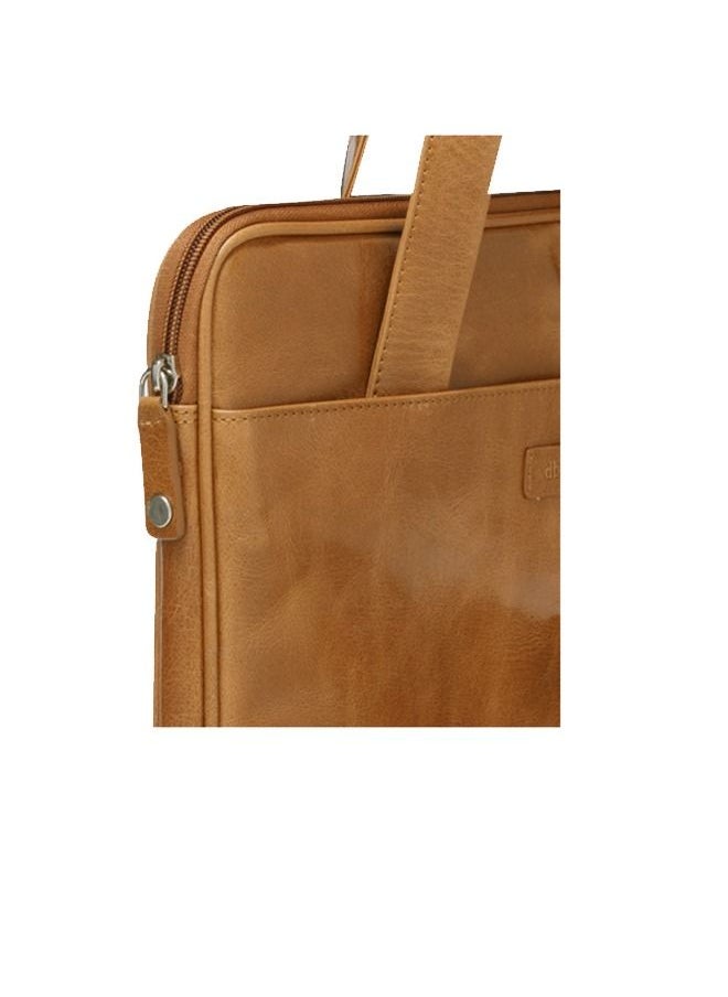 DBRAMANTE1928 - dbramante1928 Silkeborg (2nd Gen) Full Grain Leather Bag 13" - Golden Tan - Image 1